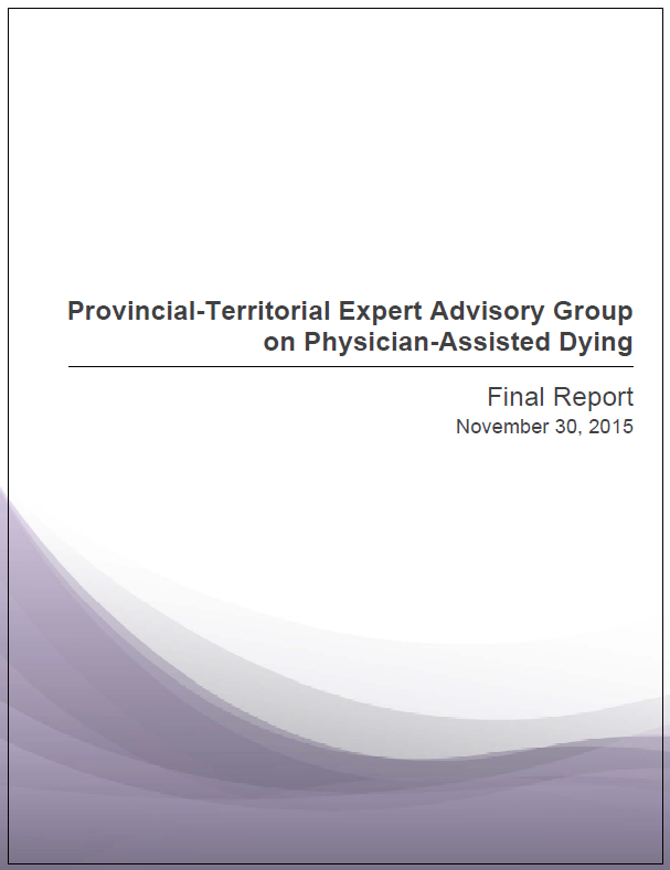 Provincial Territorial Expert Advisory Group Report