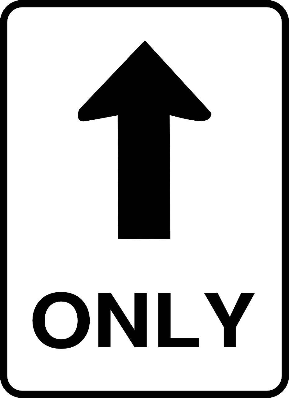 only one way